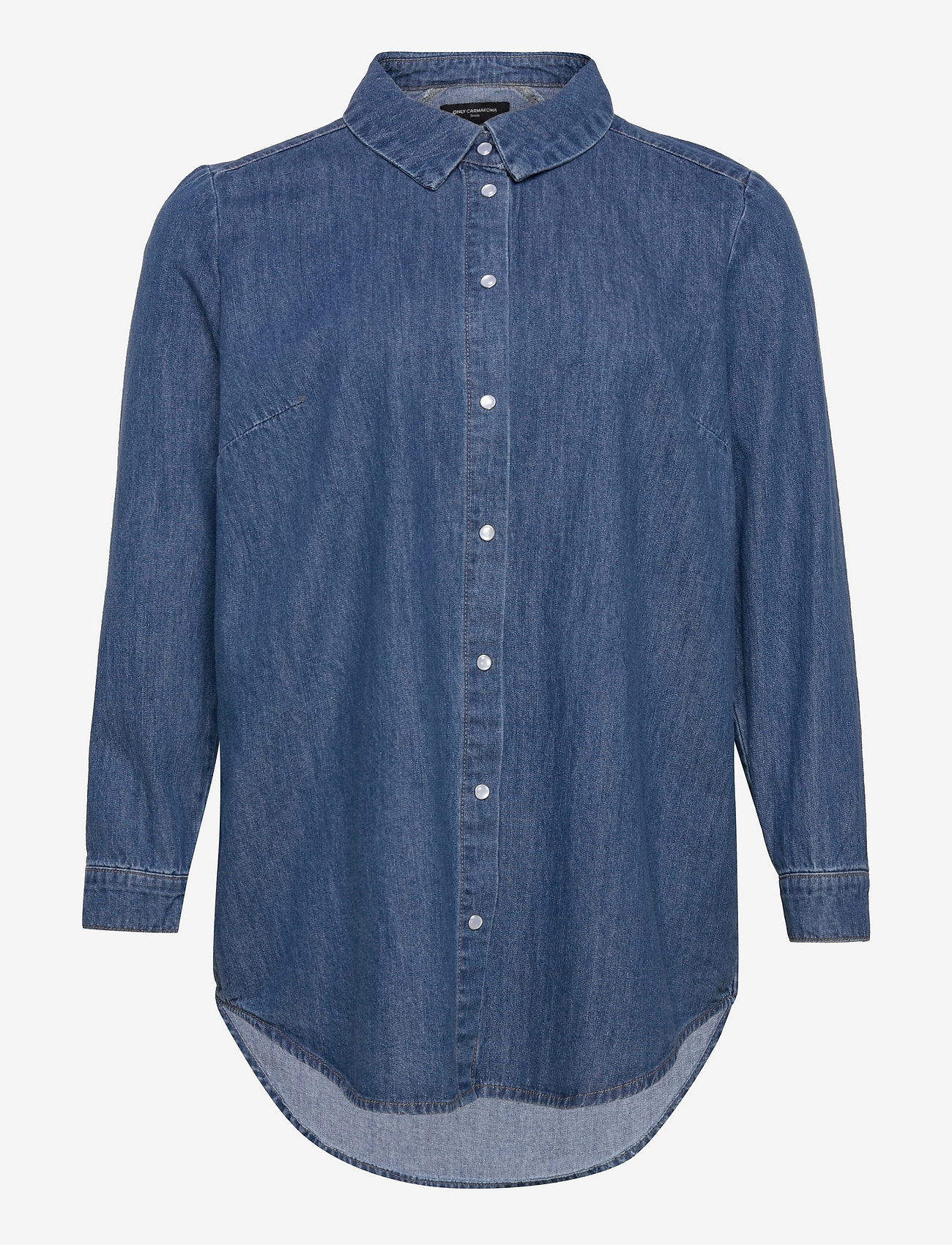 ONLY Carmakoma - CARVIGGY LIFE LS  DNM SHIRT  BJ129 - medium blue denim - 0