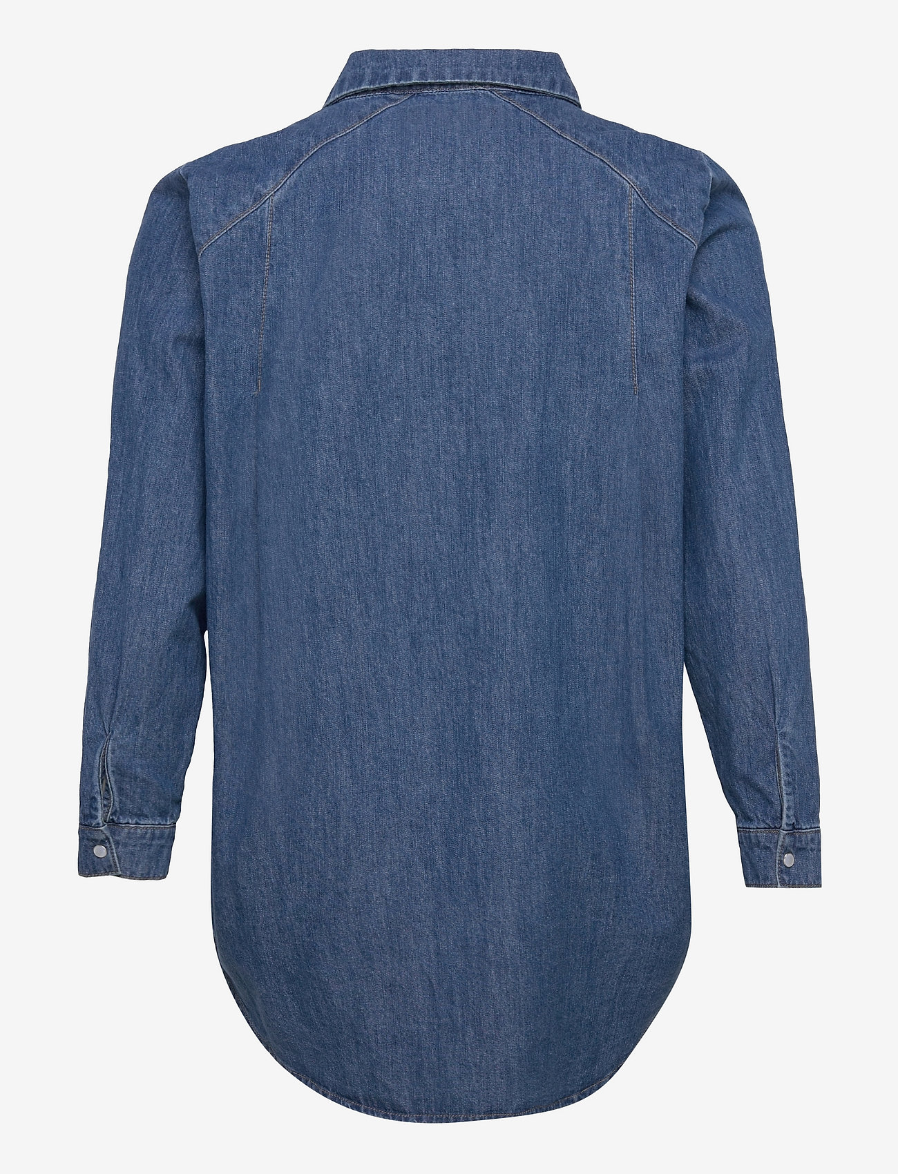 ONLY Carmakoma - CARVIGGY LIFE LS  DNM SHIRT  BJ129 - medium blue denim - 1