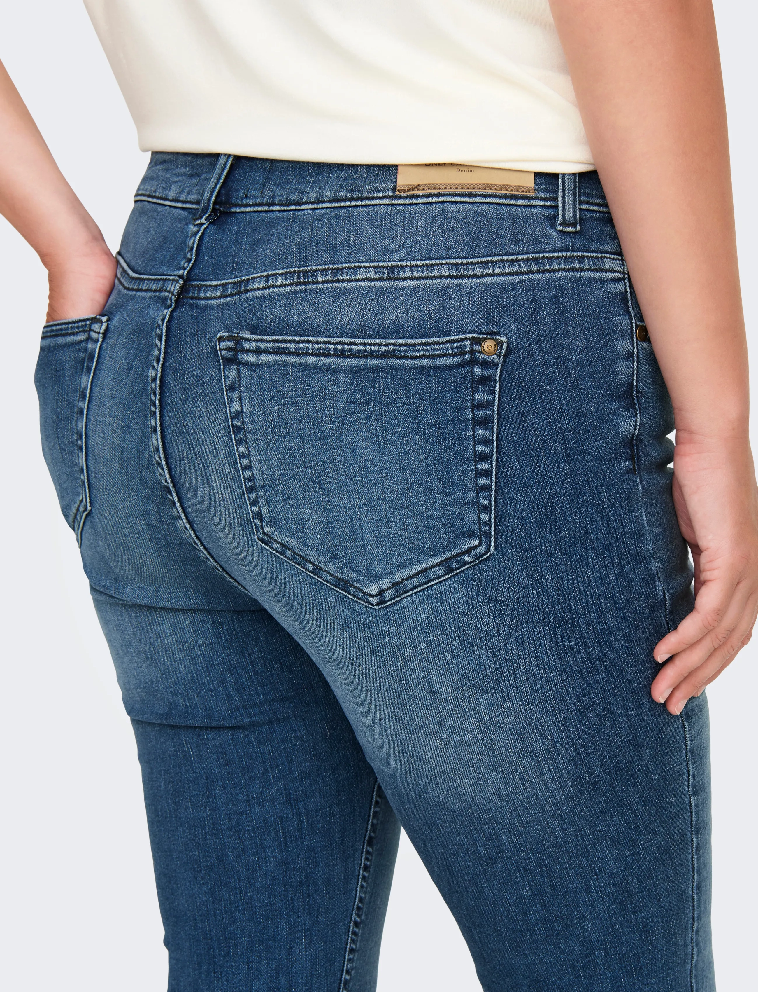 ONLY Carmakoma Carwilly Reg Skinny Jeans Dnm Tai Noos dam – bild 5
