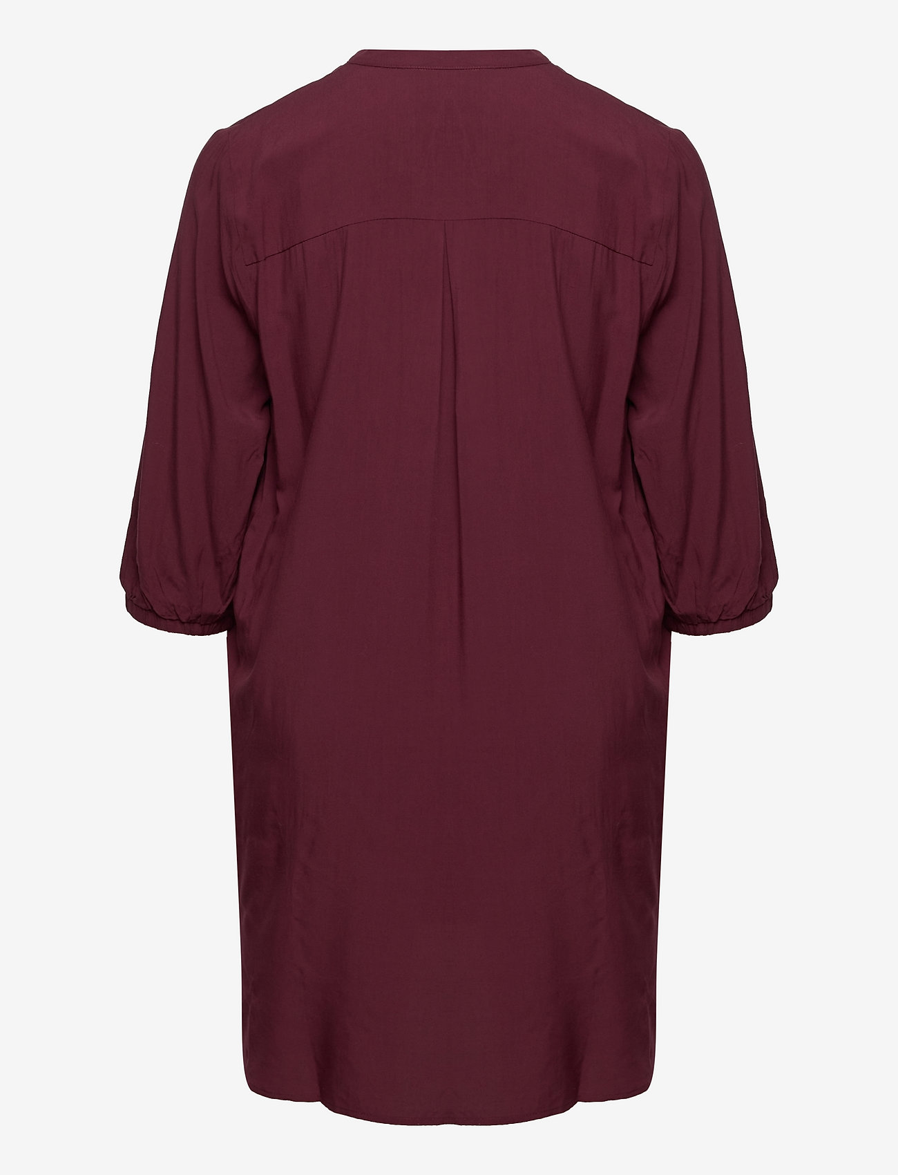 ONLY Carmakoma - CARLOLLILISE 3/4 TUNIC SOLID WVN - port royale - 1