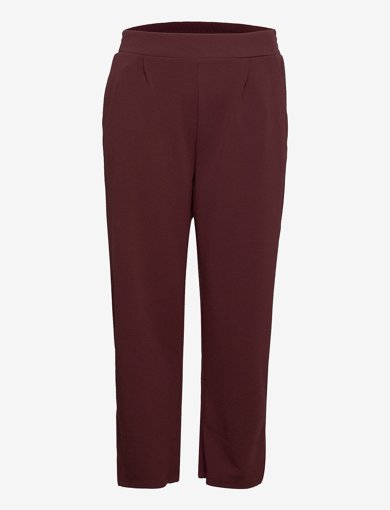 ONLY Carmakoma - CARBETTY SLIT ANKEL SMOCK PANT - vineyard wine - 0