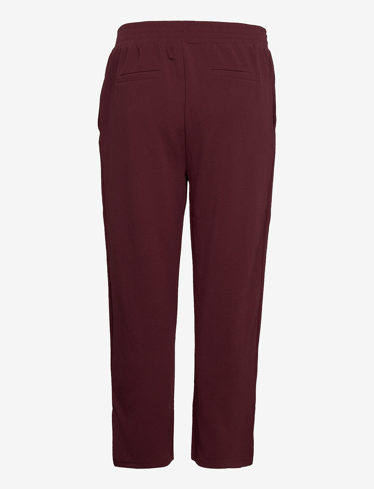 ONLY Carmakoma - CARBETTY SLIT ANKEL SMOCK PANT - vineyard wine - 1