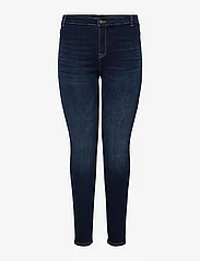 ONLY Carmakoma - CARHUBA HW SKINNY JEGGINGS DBD DNM - skinny jeans - dark blue denim - 0