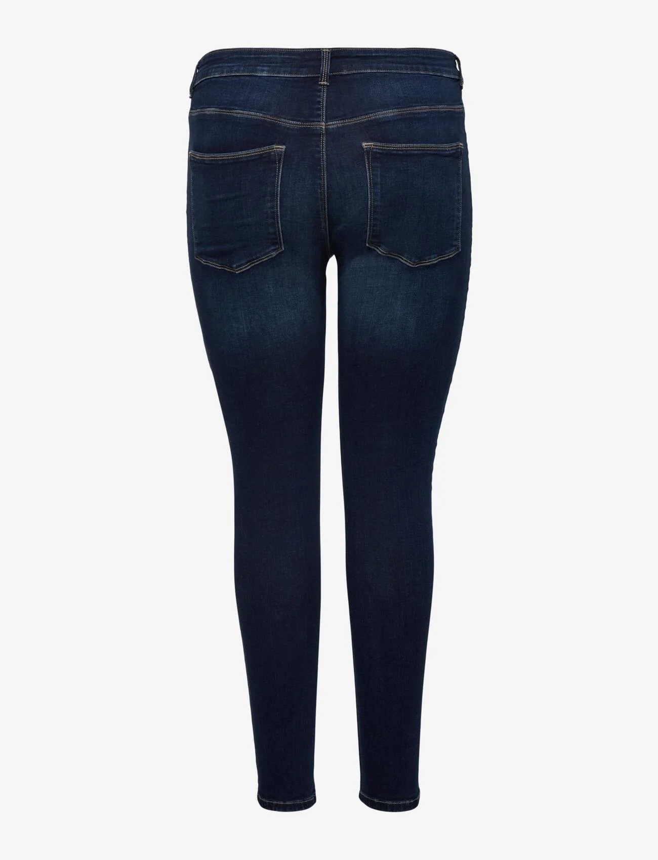 ONLY Carmakoma - CARHUBA HW SKINNY JEGGINGS DBD DNM - skinny jeans - dark blue denim - 1