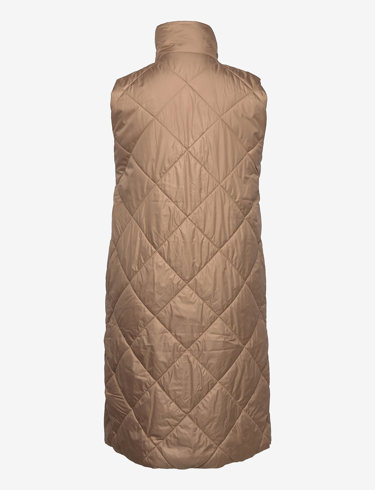 ONLY Carmakoma - CARTANZIA QUILTED WAISTCOAT OTW - tigers eye - 1