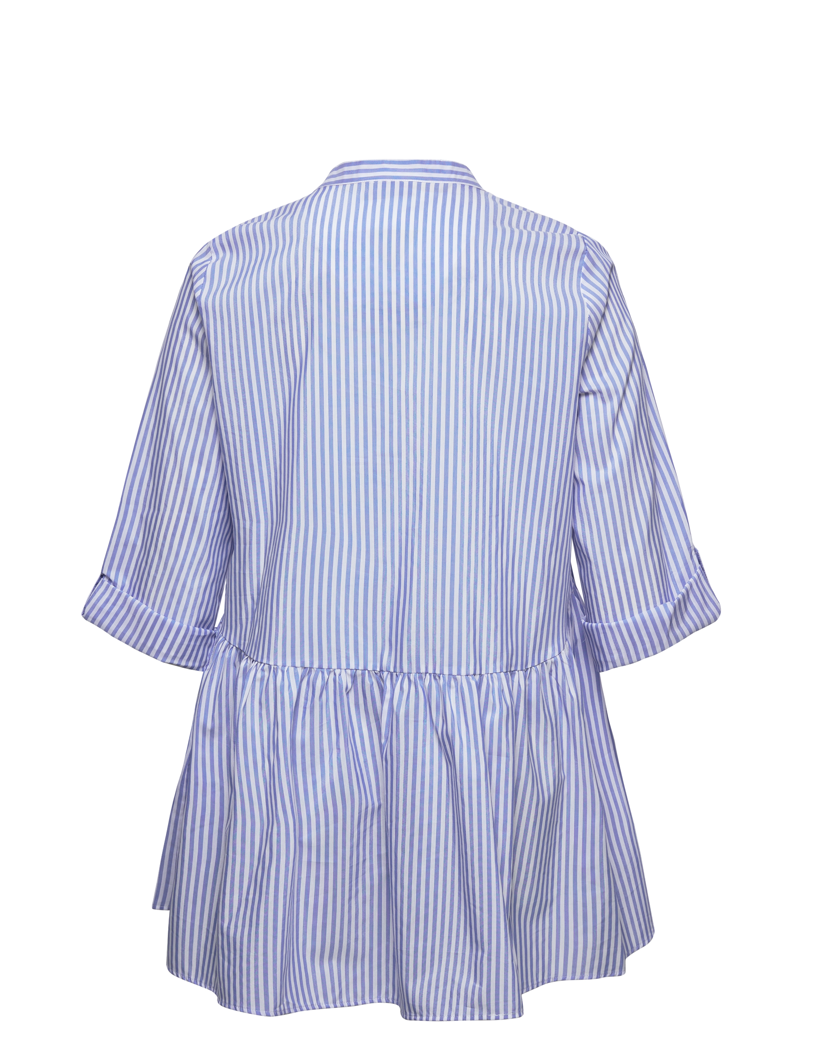 ONLY Carmakoma - CARDITTA LIFE  STRIP  3/4 TUNICDRESS WVN - cloud dancer - 1