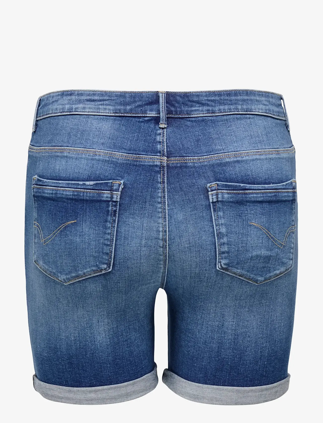 ONLY Carmakoma - CARLAOLA REG DEST DNM SHORTS - medium blue denim - 2