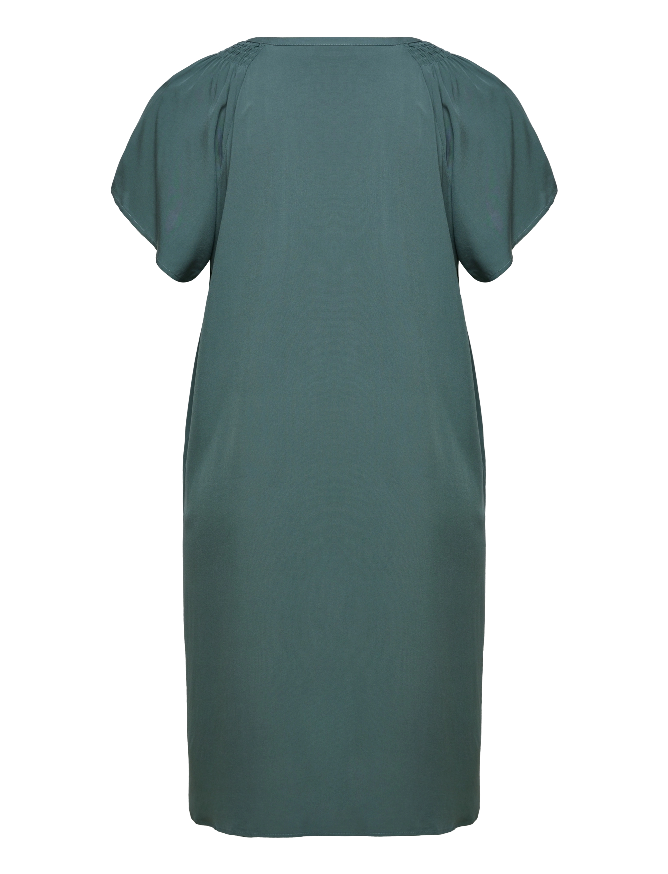 ONLY Carmakoma - CARKRIA SS SHIRT DRESS WVN - balsam green - 1