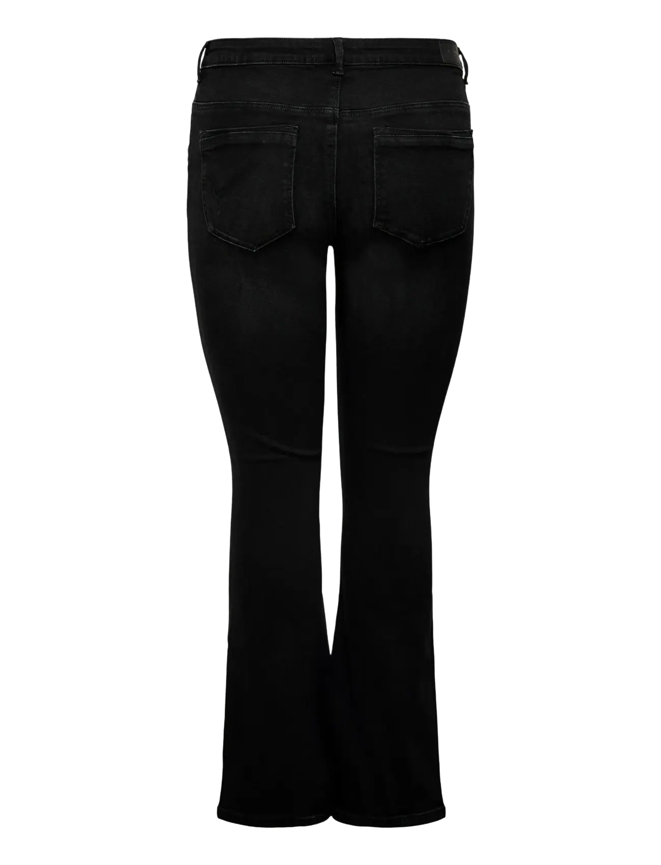 ONLY Carmakoma - CARSALLY HW FLARED JEANS BJ165 NOOS - jeans évasés - black - 2