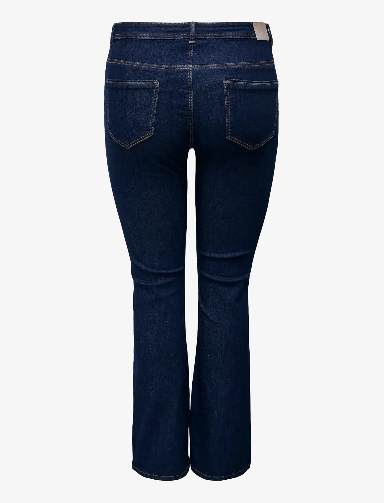 ONLY Carmakoma - CARSALLY HW FLARED JEANS DNM BJ370 NOOS - flared jeans - dark blue denim - 2