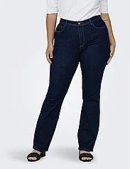 ONLY Carmakoma - CARSALLY HW FLARED JEANS DNM BJ370 NOOS - flared jeans - dark blue denim - 2