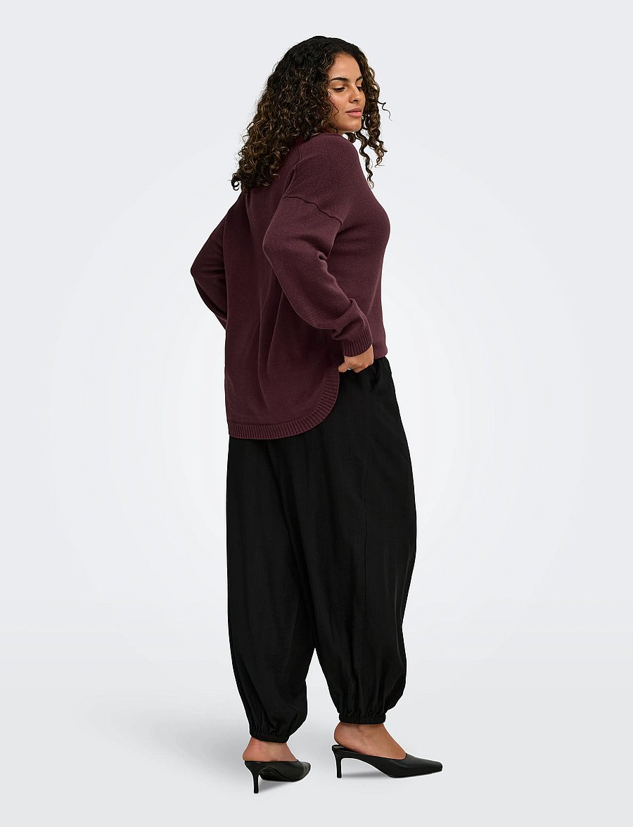 ONLY Carmakoma - CARMARGARETA LS PULLOVER KNT NOOS - pullover - fig - 3