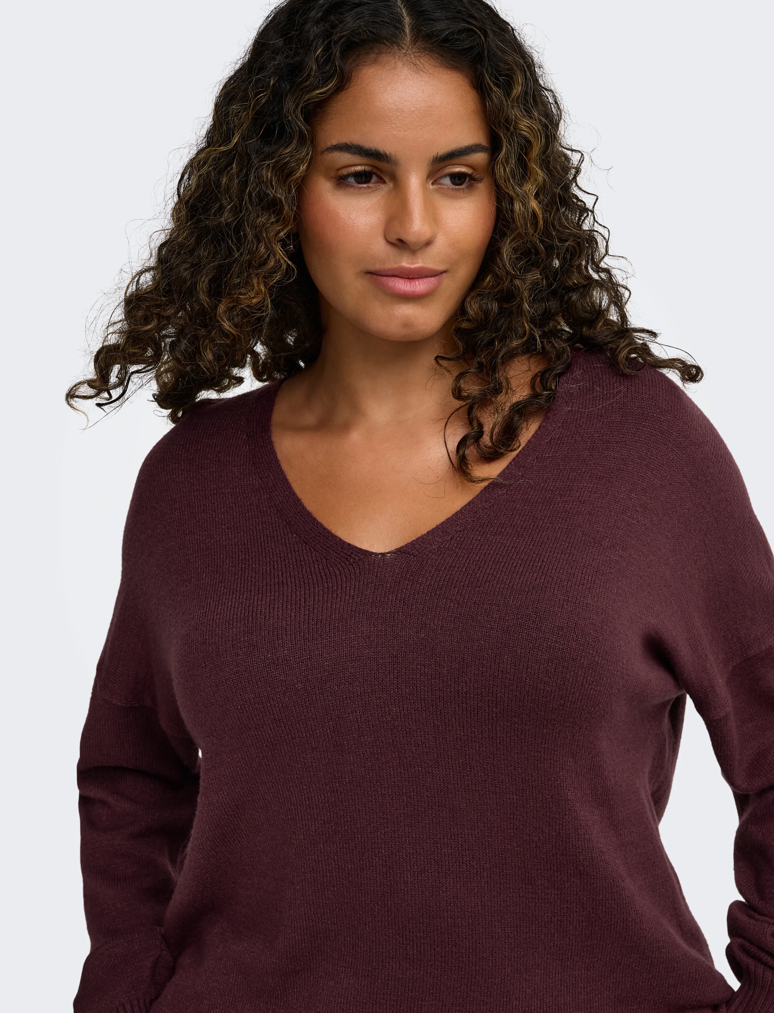 ONLY Carmakoma - CARMARGARETA LS PULLOVER KNT NOOS - kampsunid - fig - 5