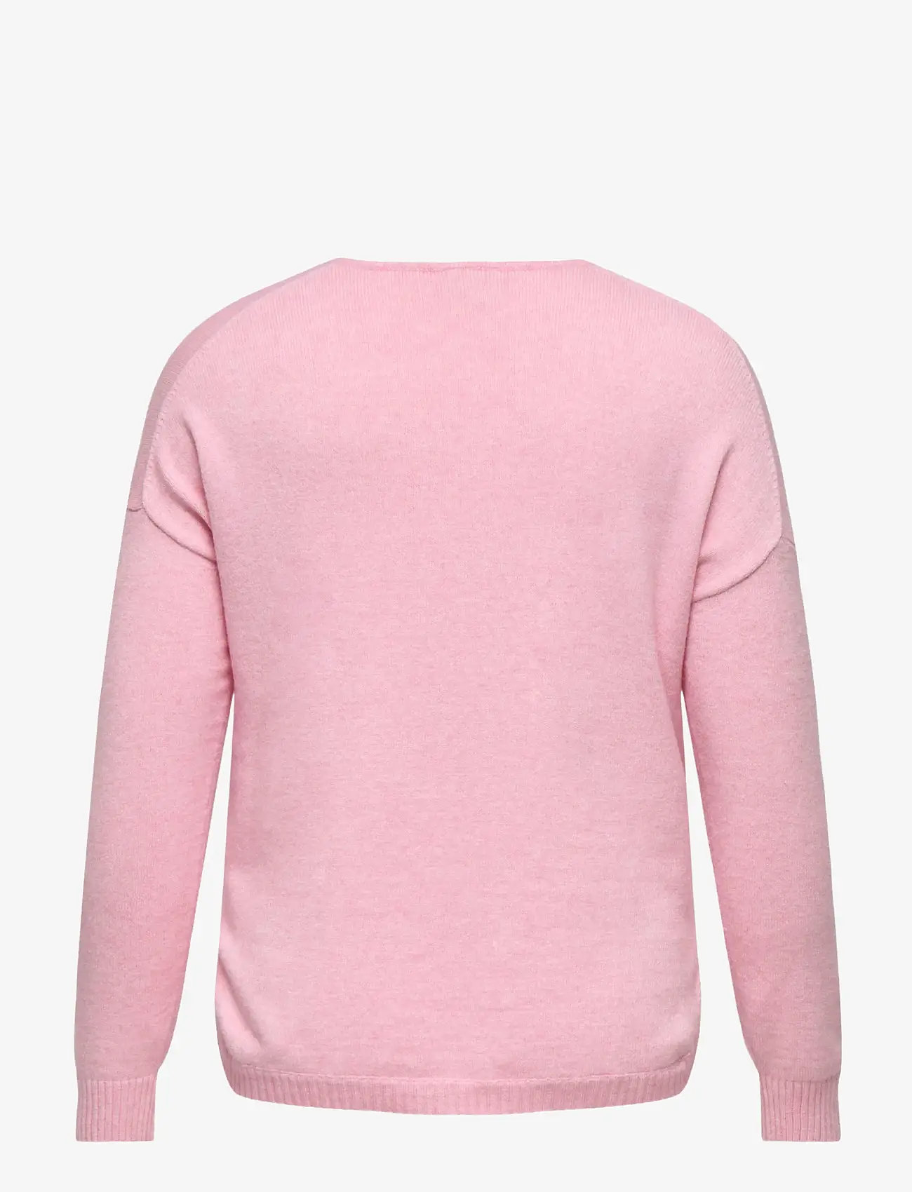 ONLY Carmakoma - CARMARGARETA LS PULLOVER KNT NOOS - jumpers - light pink - 2