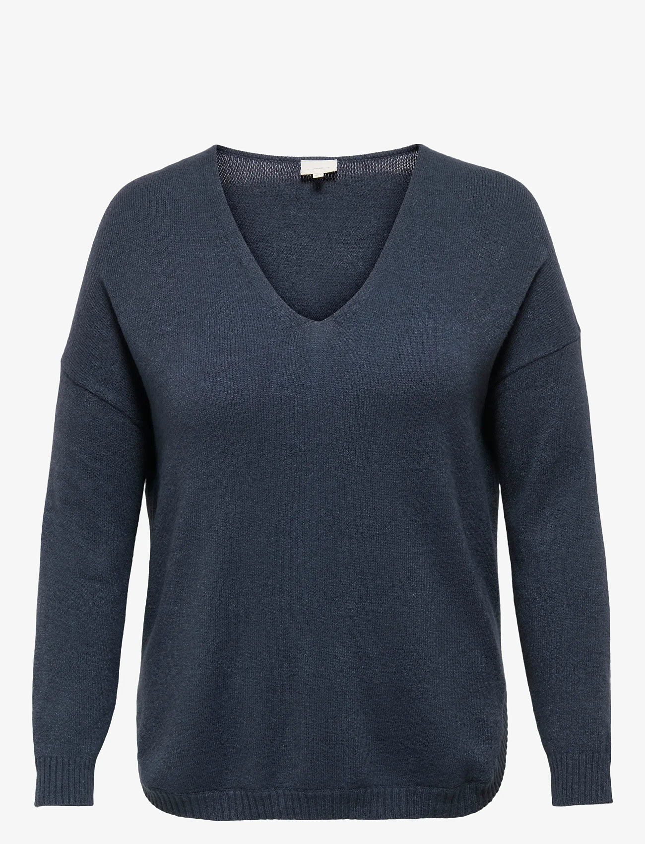 ONLY Carmakoma - CARMARGARETA LS PULLOVER KNT NOOS - jumpers - ombre blue - 1