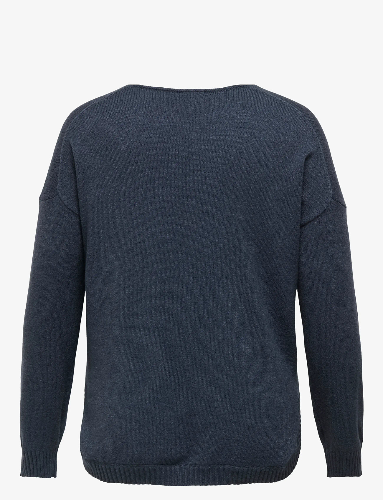 ONLY Carmakoma - CARMARGARETA LS PULLOVER KNT NOOS - jumpers - ombre blue - 2