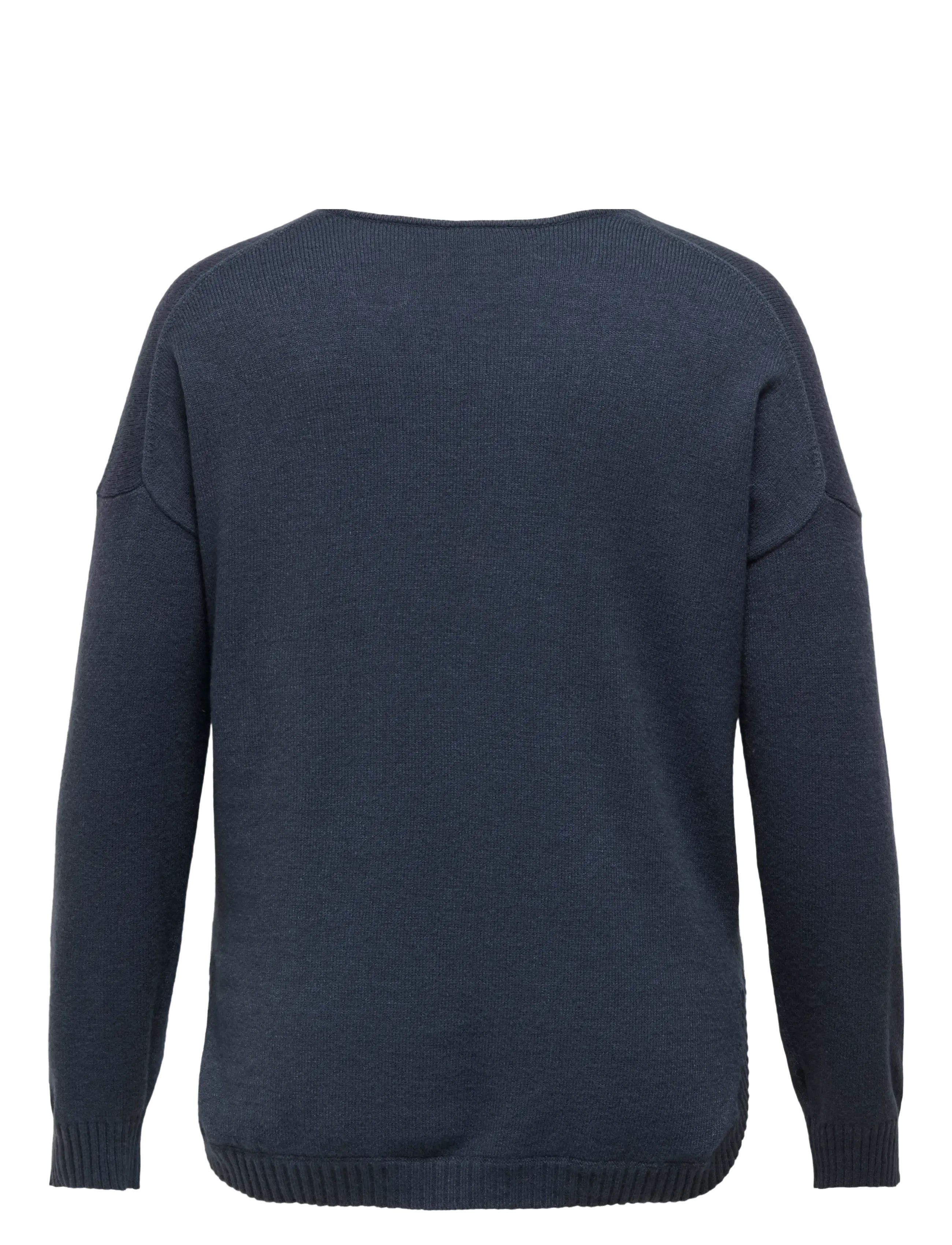 ONLY Carmakoma - CARMARGARETA LS PULLOVER KNT NOOS - jumpers - ombre blue - 2