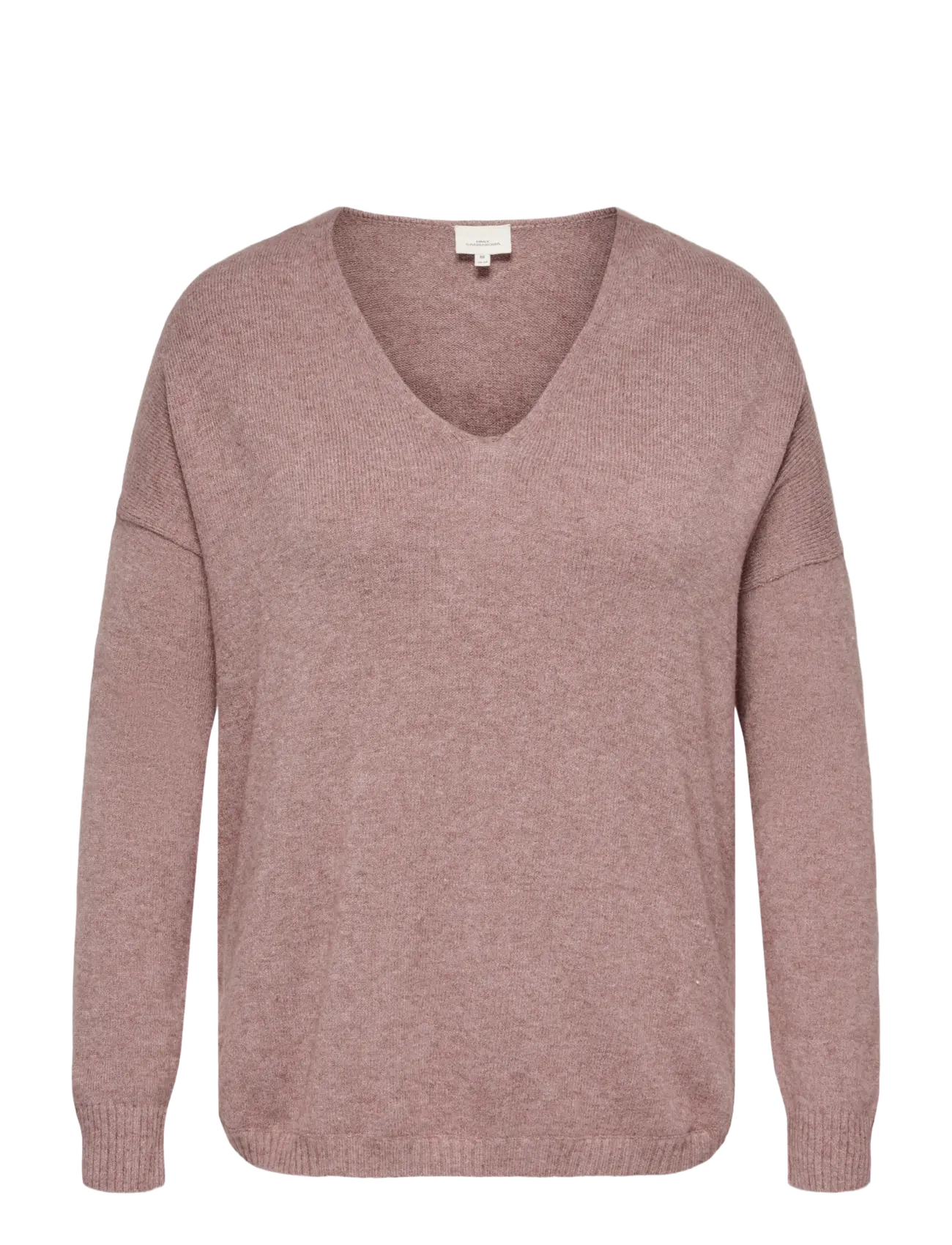 ONLY Carmakoma CARMARGARETA LS PULLOVER KNT NOOS - Pullover - ROSE BROWN / pink/rose