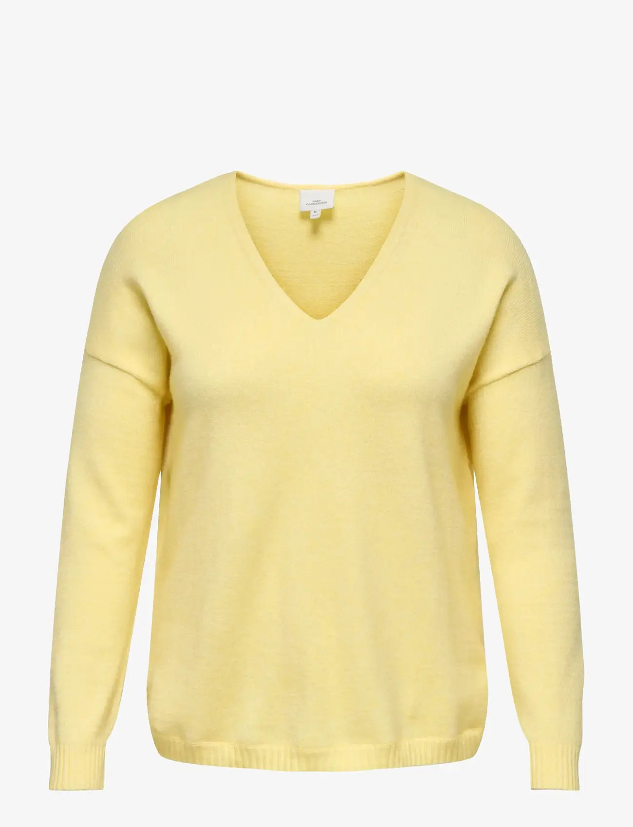 ONLY Carmakoma - CARMARGARETA LIFE LS PULLOVER KNT NOOS - pullover - sunlight - 1