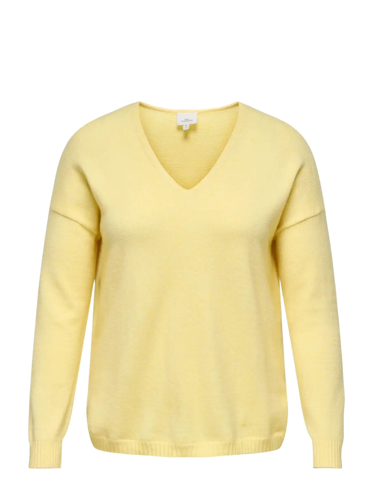 ONLY Carmakoma CARMARGARETA LS PULLOVER KNT NOOS - Pullover - SUNLIGHT / yellow