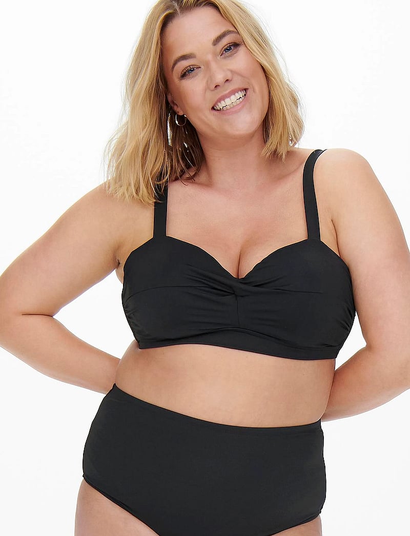 ONLY Carmakoma - CARSOPHIA BALCONETTE BIKINI TOP - bikinitoppe med bøjle - black - 4