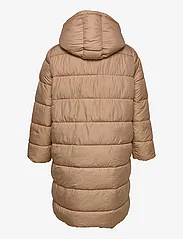 ONLY Carmakoma - CARCAMMIE LONG QUILTED COAT OTW - vinterjackor - tigers eye - 1