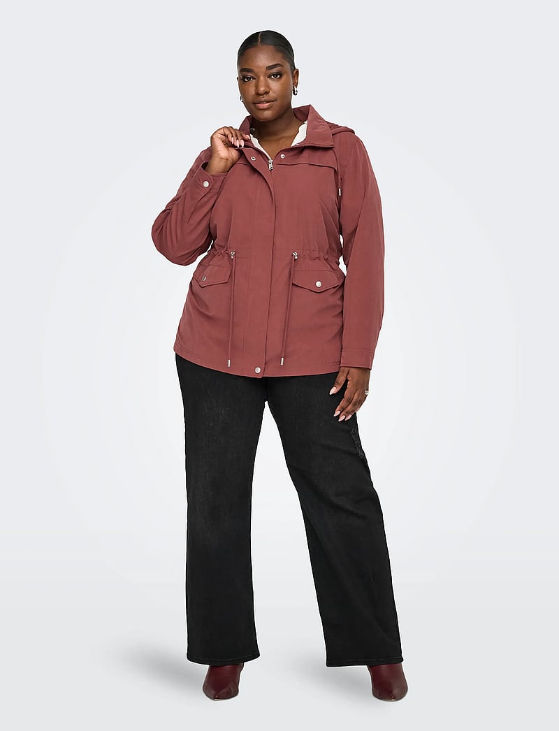 ONLY Carmakoma - CARNEWSTARLINE SPRING JACKET OTW - spiced apple - 5