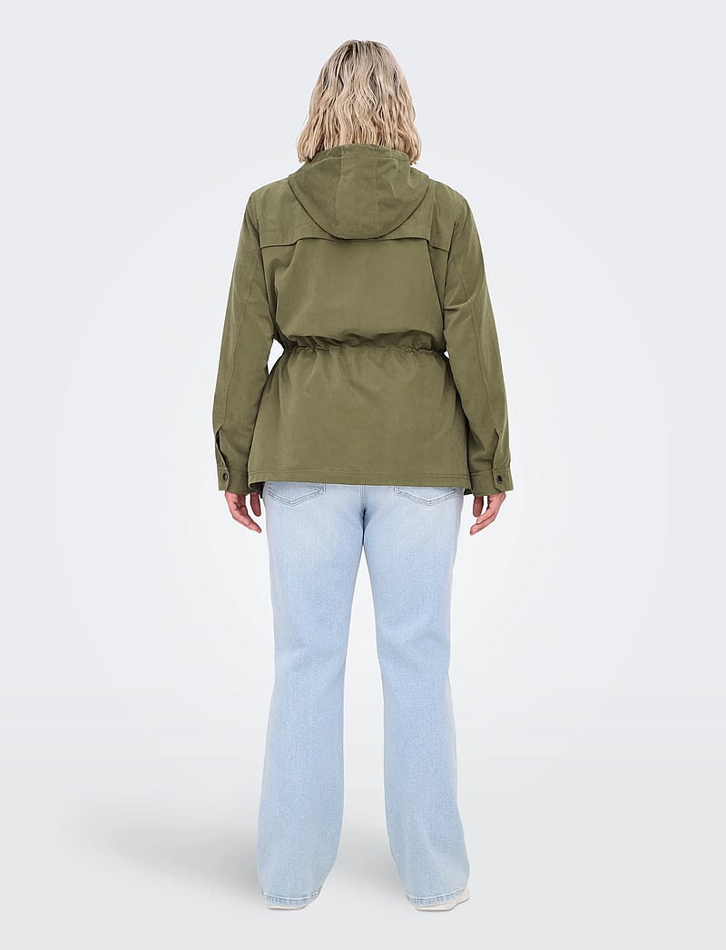 ONLY Carmakoma - CARNEWSTARLINE SPRING JACKET OTW - stone gray - 3