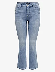 ONLY Carmakoma - CARSALLY HW SK FLARED DNM BJ759 NOOS - raka jeans - light medium blue denim - 0