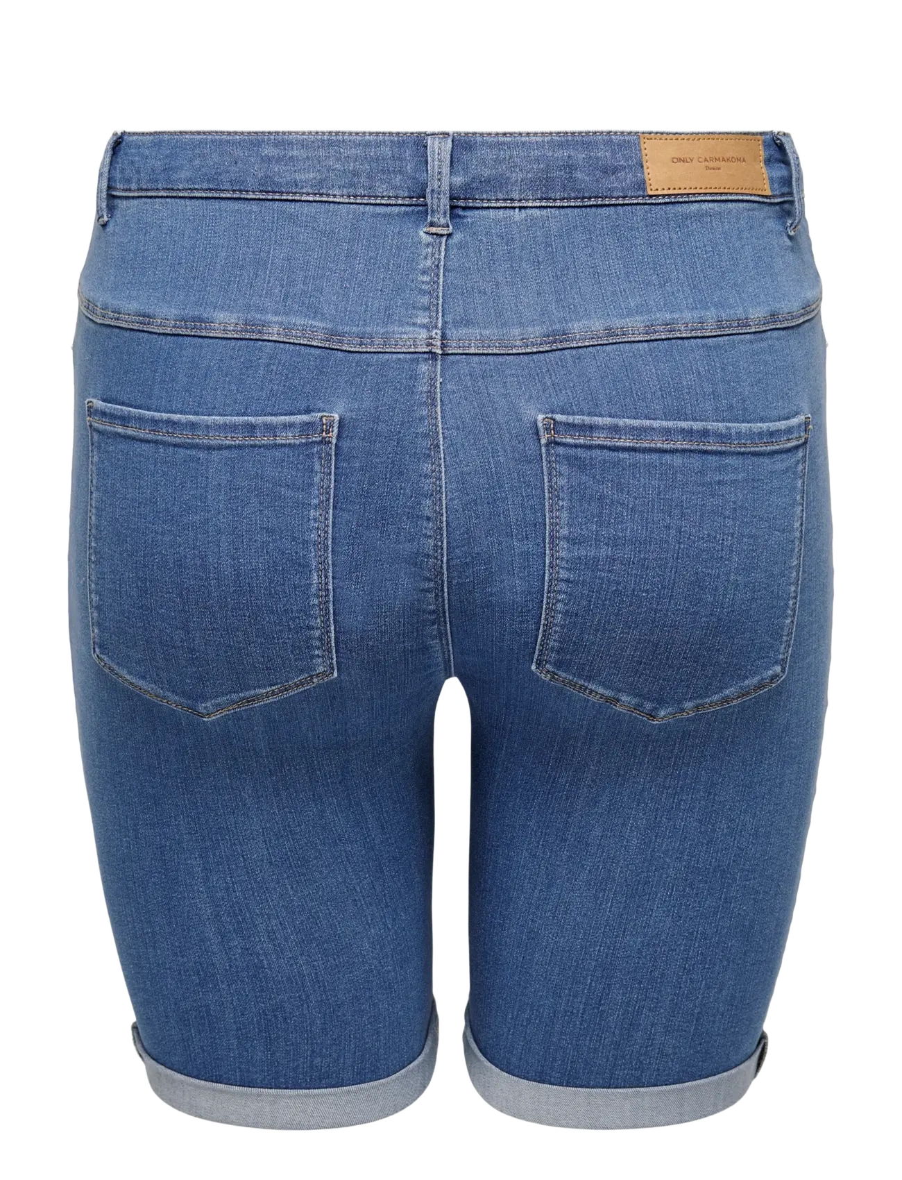 ONLY Carmakoma - CARTHUNDER LIFE REG LONG SHORTS DNM NOOS - jorts - medium blue denim - 2