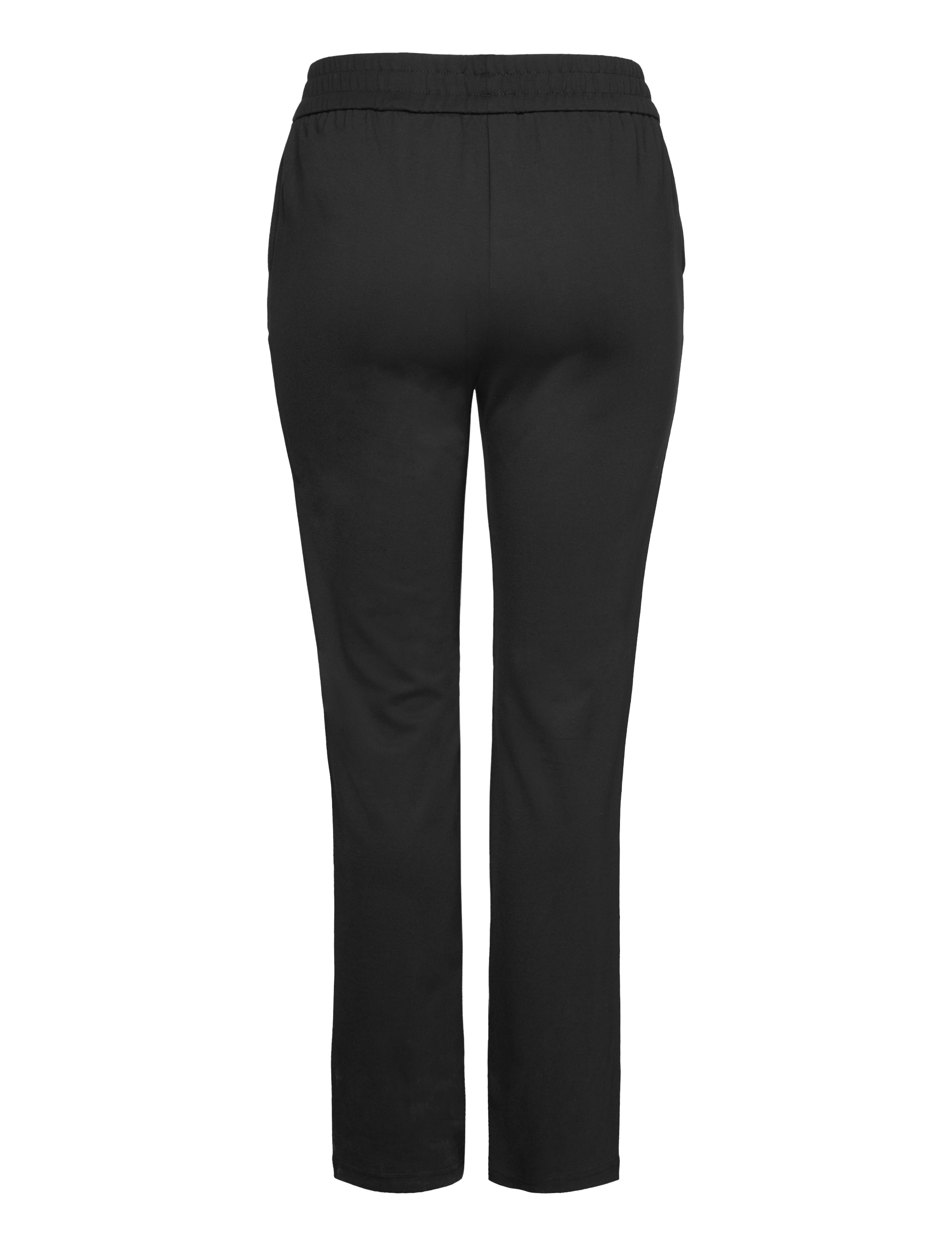ONLY Carmakoma - CARGOLDTRASH-SUKI LIFE MW WIDE PANT JRS - hose mit geradem bein - black - 2