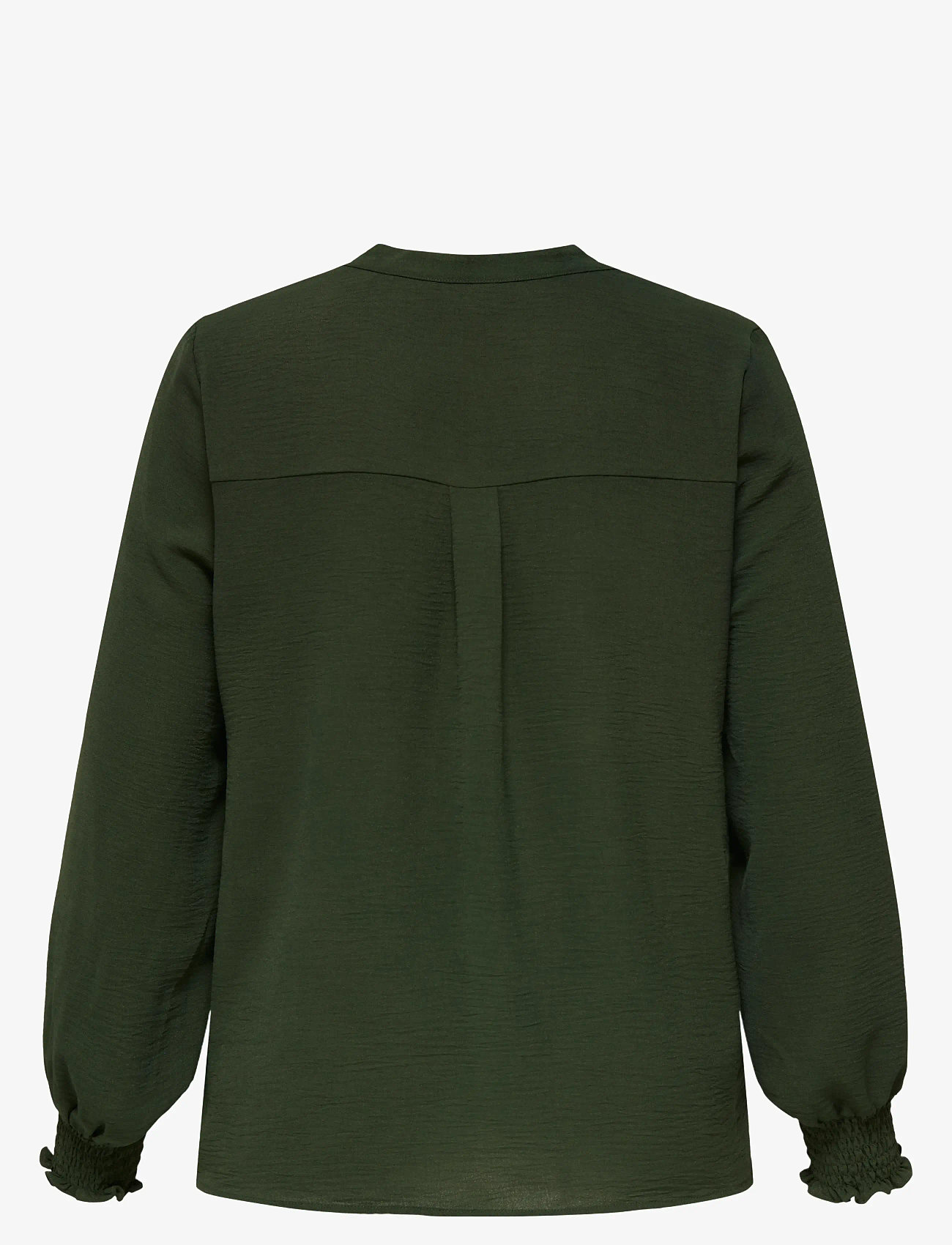 ONLY Carmakoma - CARMETTA V-NECK LS TOP WVN NOOS - langärmlige blusen - duffel bag - 2