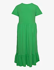 ONLY Carmakoma - CARMAY S/S O-NECK PEPLUM DRESS JRS - kelly green - 1