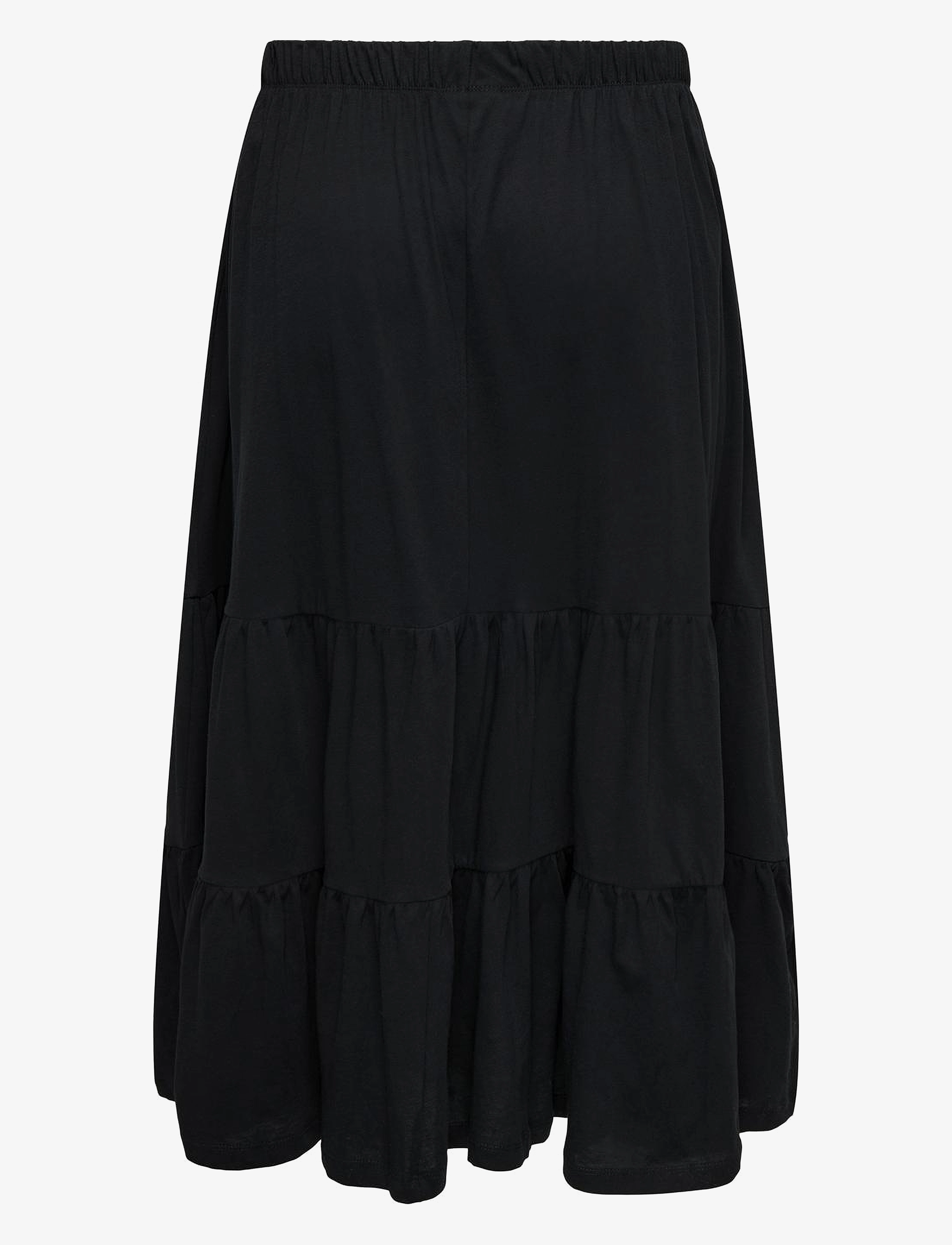 ONLY Carmakoma - CARMAY LIFE MAXI SKIRT JRS - black - 1