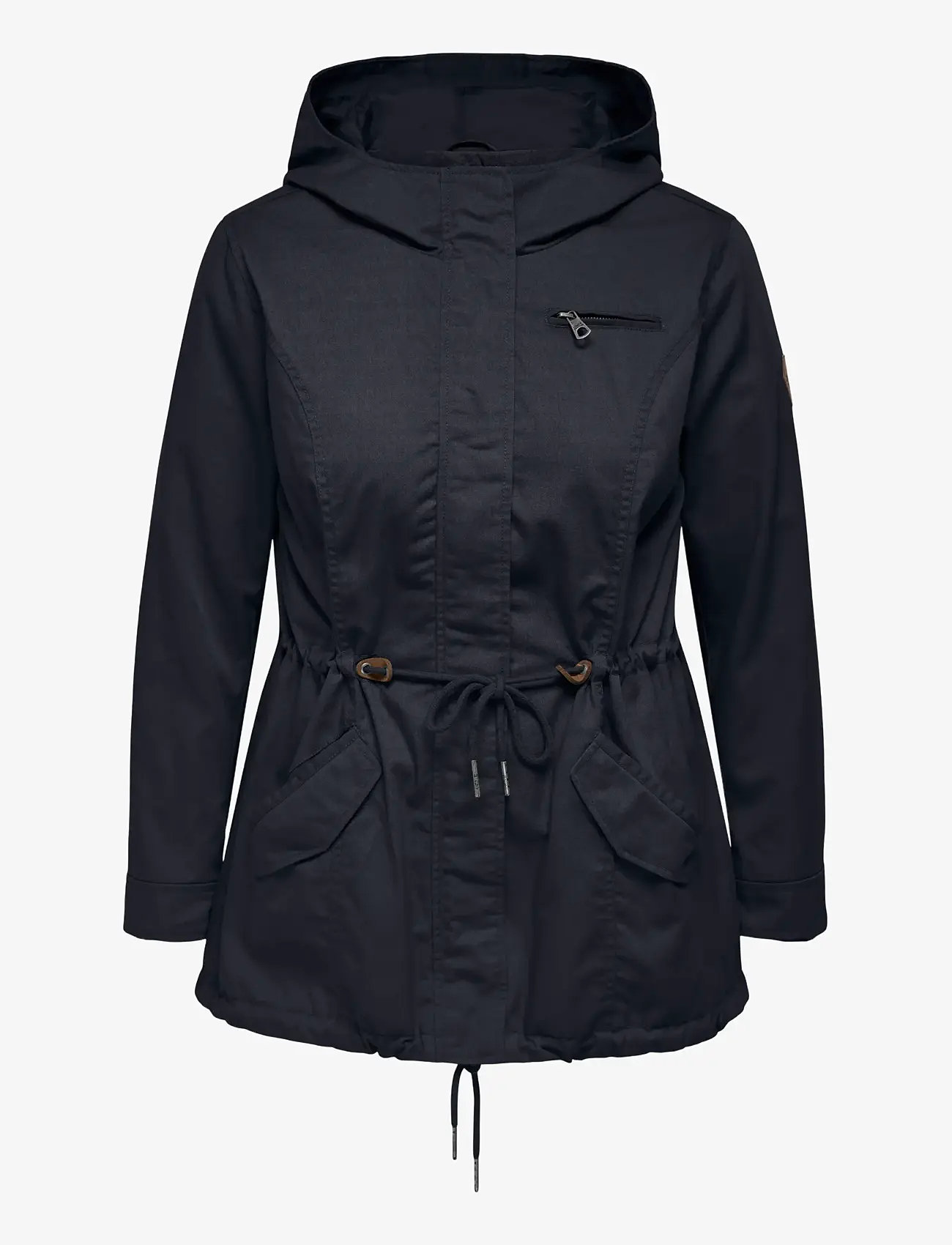 ONLY Carmakoma - CARLORCA CANVAS PARKA OTW - parkas - blue graphite - 1