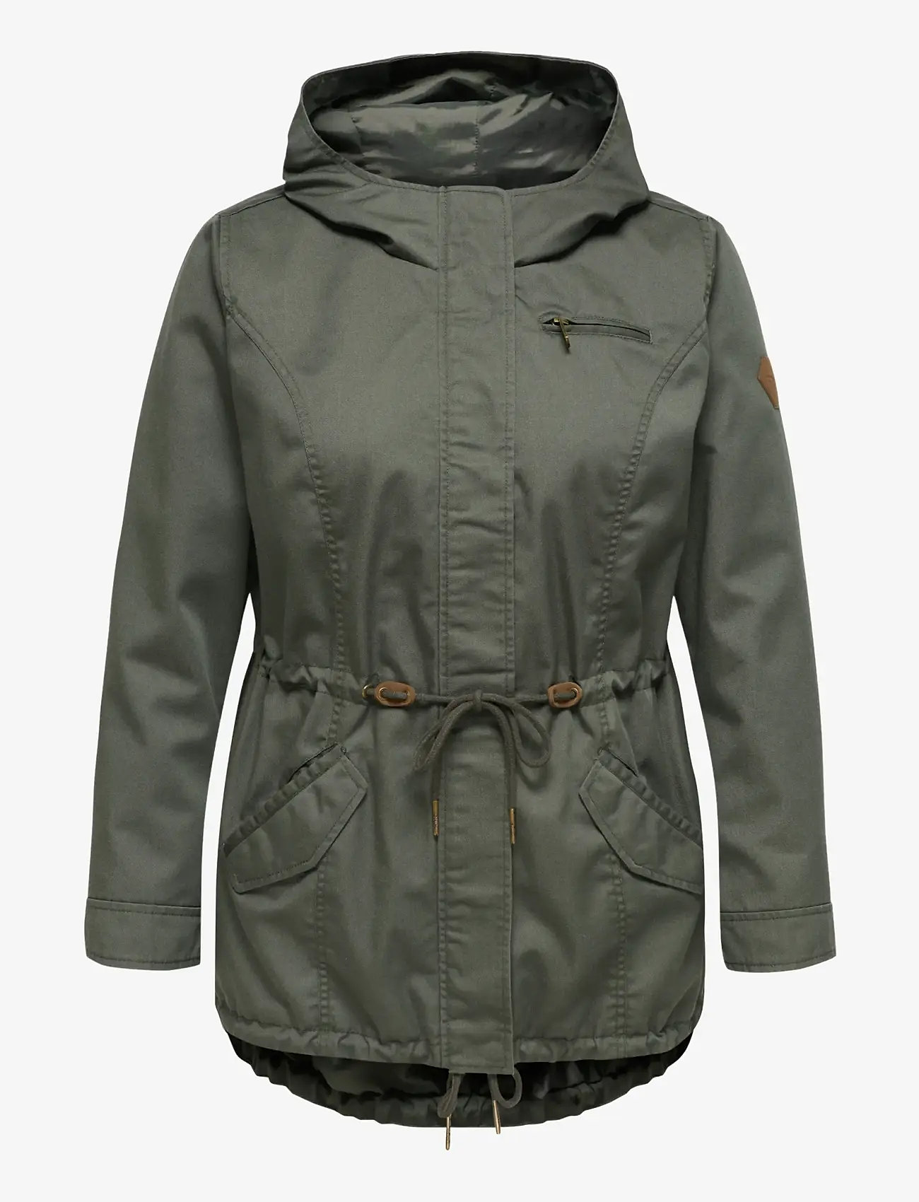 ONLY Carmakoma - CARLORCA CANVAS PARKA OTW - parkas - kambaba - 1