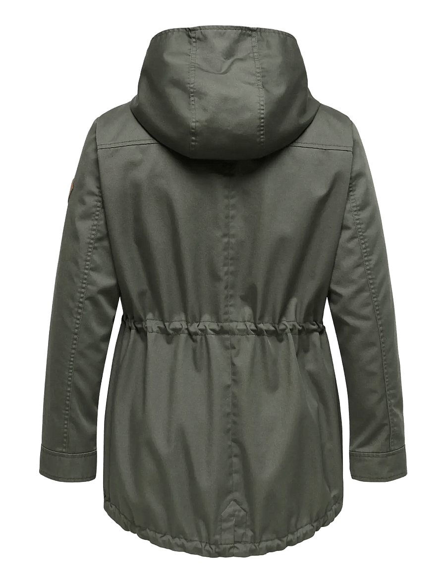 ONLY Carmakoma - CARLORCA CANVAS PARKA OTW - parkas - kambaba - 2