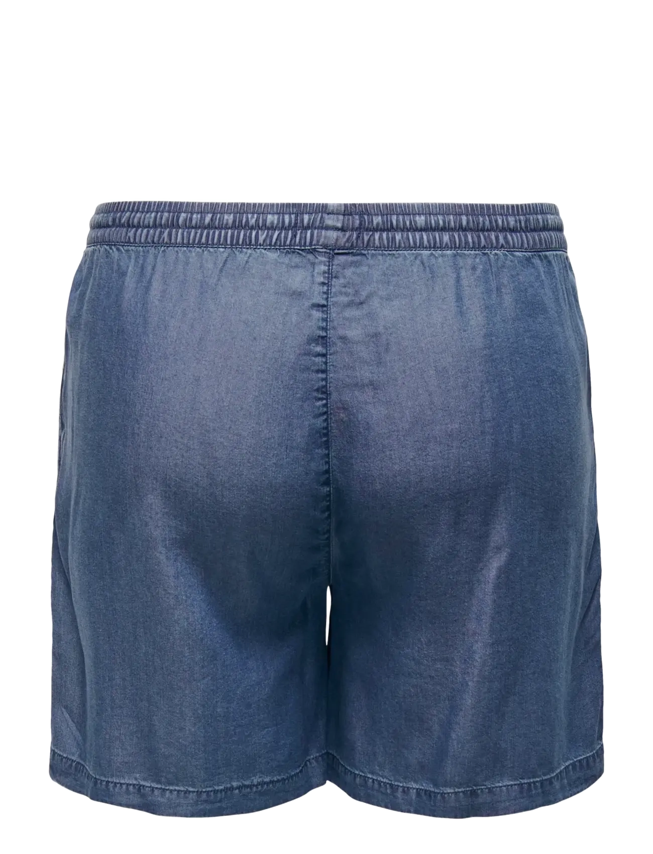 ONLY Carmakoma - CARPEMA LIFE LYOCELL DNM SHORTS YOK - casual shorts - dark blue denim - 2