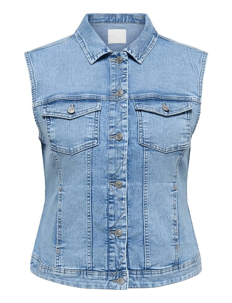 ONLY Carmakoma - CARWESPA WEST DNM PIM619 NOOS - denim-westen - light blue denim - 1