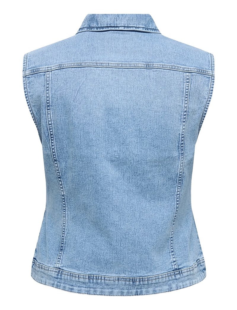 ONLY Carmakoma - CARWESPA WEST DNM PIM619 NOOS - denim-westen - light blue denim - 2
