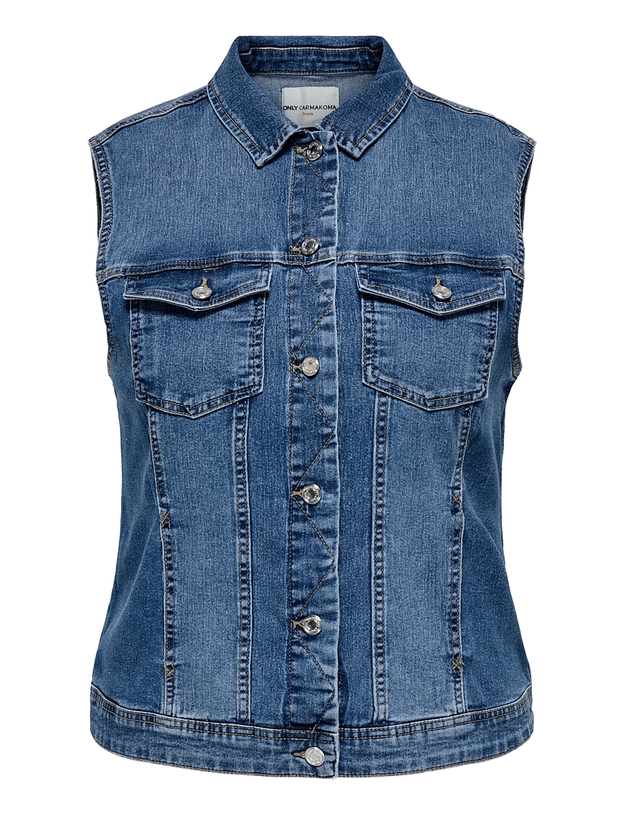 ONLY Carmakoma - CARWESPA WEST DNM PIM619 NOOS - medium blue denim - 1