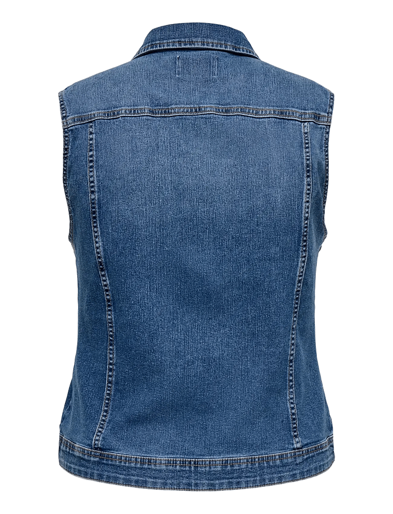 ONLY Carmakoma - CARWESPA WEST DNM PIM619 NOOS - denimveste - medium blue denim - 2