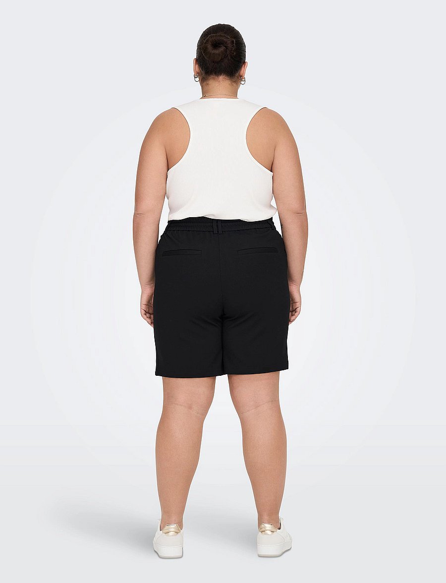 ONLY Carmakoma - CARGOLDTRASH LONG SHORTS PNT - freizeitshorts - black - 3