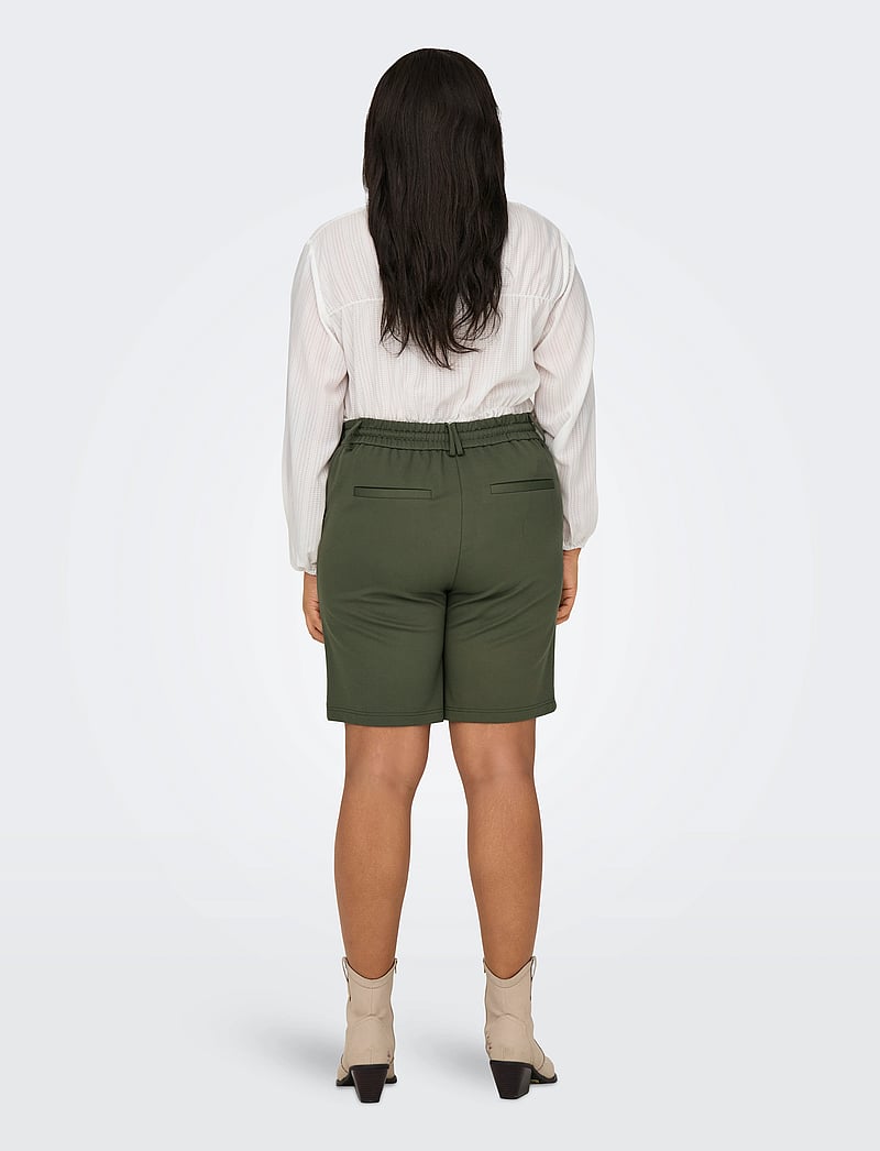 ONLY Carmakoma - CARGOLDTRASH LIFE LONG SHORTS PNT - casual shorts - kalamata - 3