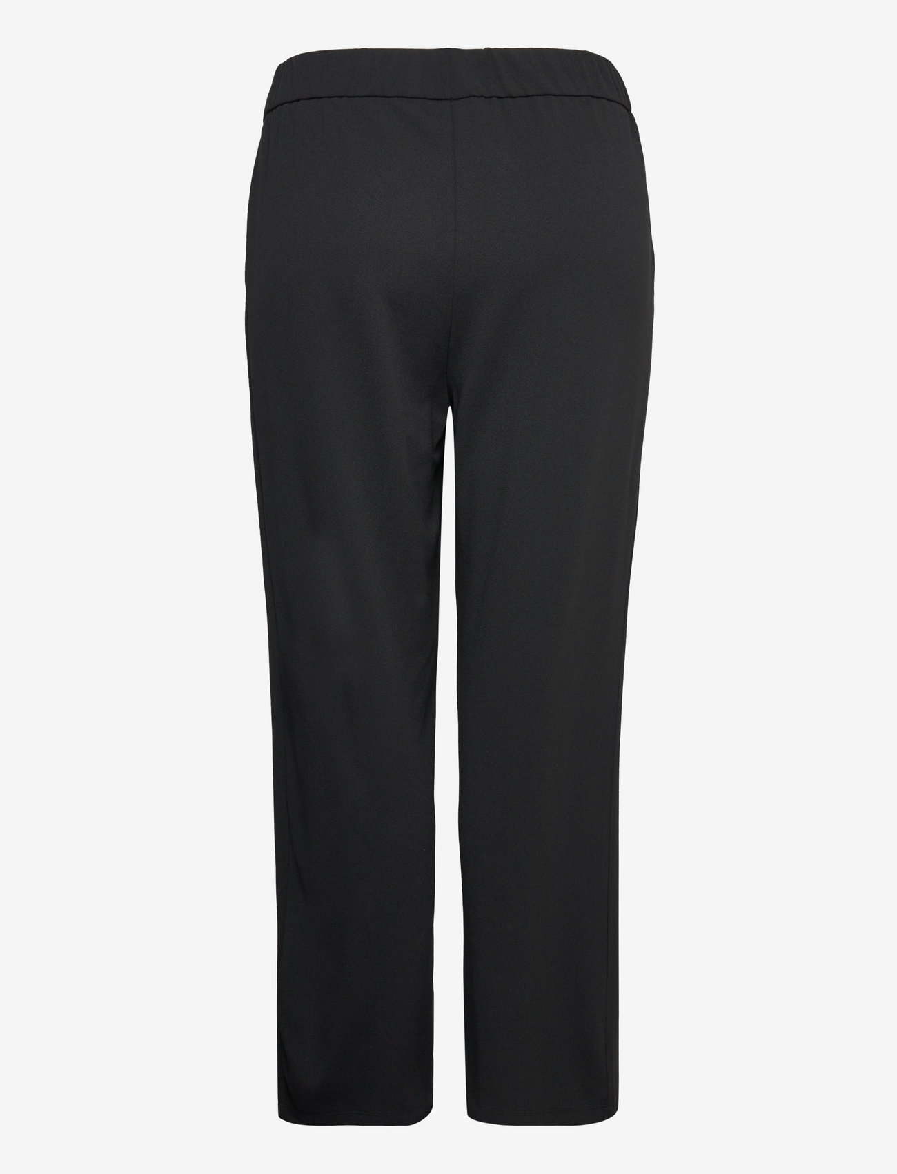 ONLY Carmakoma - CARSANIA BUTTON PANT JRS PNT NOOS - leveälahkeiset housut - black - 2