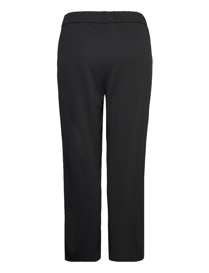 ONLY Carmakoma - CARSANIA BUTTON PANT JRS PNT NOOS - leveälahkeiset housut - black - 2