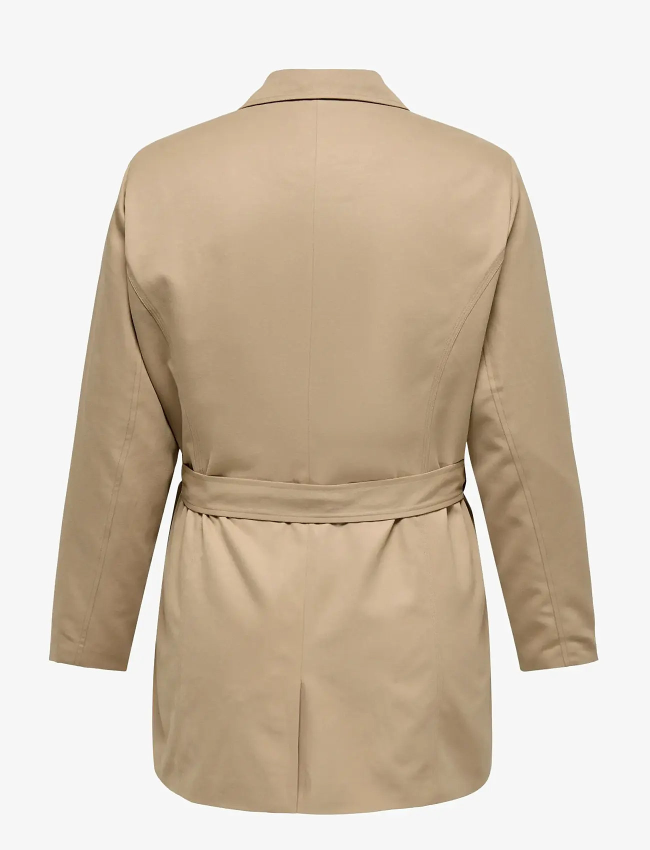 ONLY Carmakoma - CARVALERIE TRENCHCOAT OTW NOOS - vihmamantlid - ginger root - 2