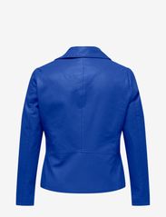 ONLY Carmakoma - CARNEWMELISA FAUX LEATHER BIKER OTW - spring jackets - dazzling blue - 1