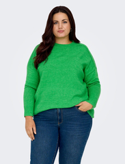 ONLY Carmakoma - CAREMILIA LS LOOSE ONECK CC KNT - pullover - island green - 2