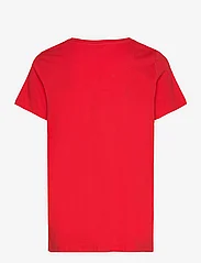ONLY Carmakoma - CARBONNIE LIFE S/S V-NECK A-SHAPE TEE - madalaimad hinnad - flame scarlet - 1